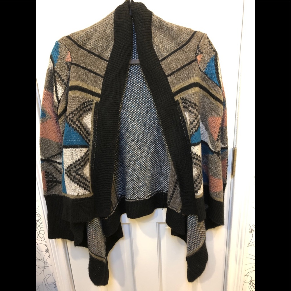 Jack by BB Dakota Aztec sweater cardigan